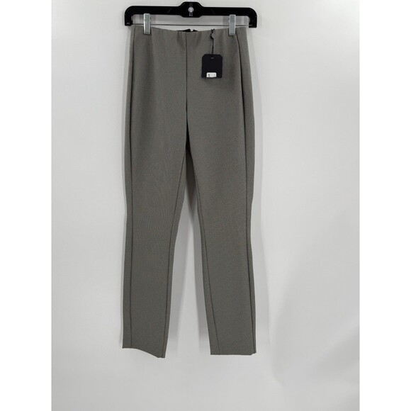 NEW TAGS Rag & Bone Simone Houndstooth Black & White Slim Pant size 0 (24"  28") - Picture 1 of 15